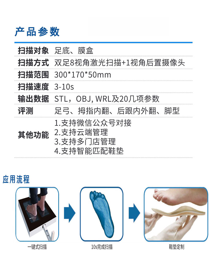 足底三维扫描仪