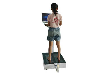 The 3D laser scanner on the sole of the foot opens the era of intelligent foot care